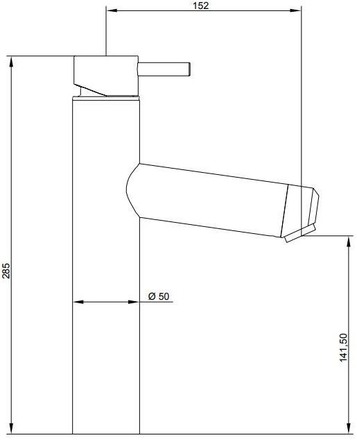 Ama Luxury Shower Смеситель для раковины на столешнице из нержавеющей стали Venere Rh029l rh044l - Вид №3