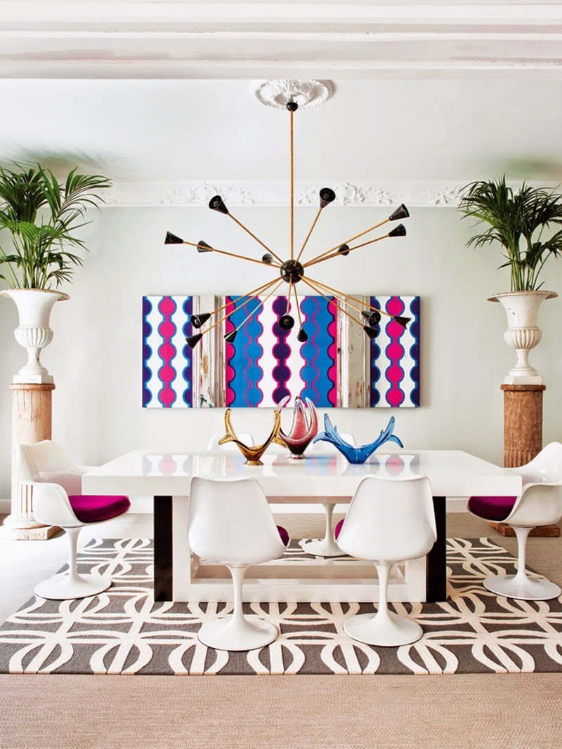 Стул пластиковый белый с черной подушкой Eero Saarinen Style Tulip Chair SOHO DESIGN ДИЗАЙНЕРСКИЕ, TULIP 131549 Черный  - Вид №9