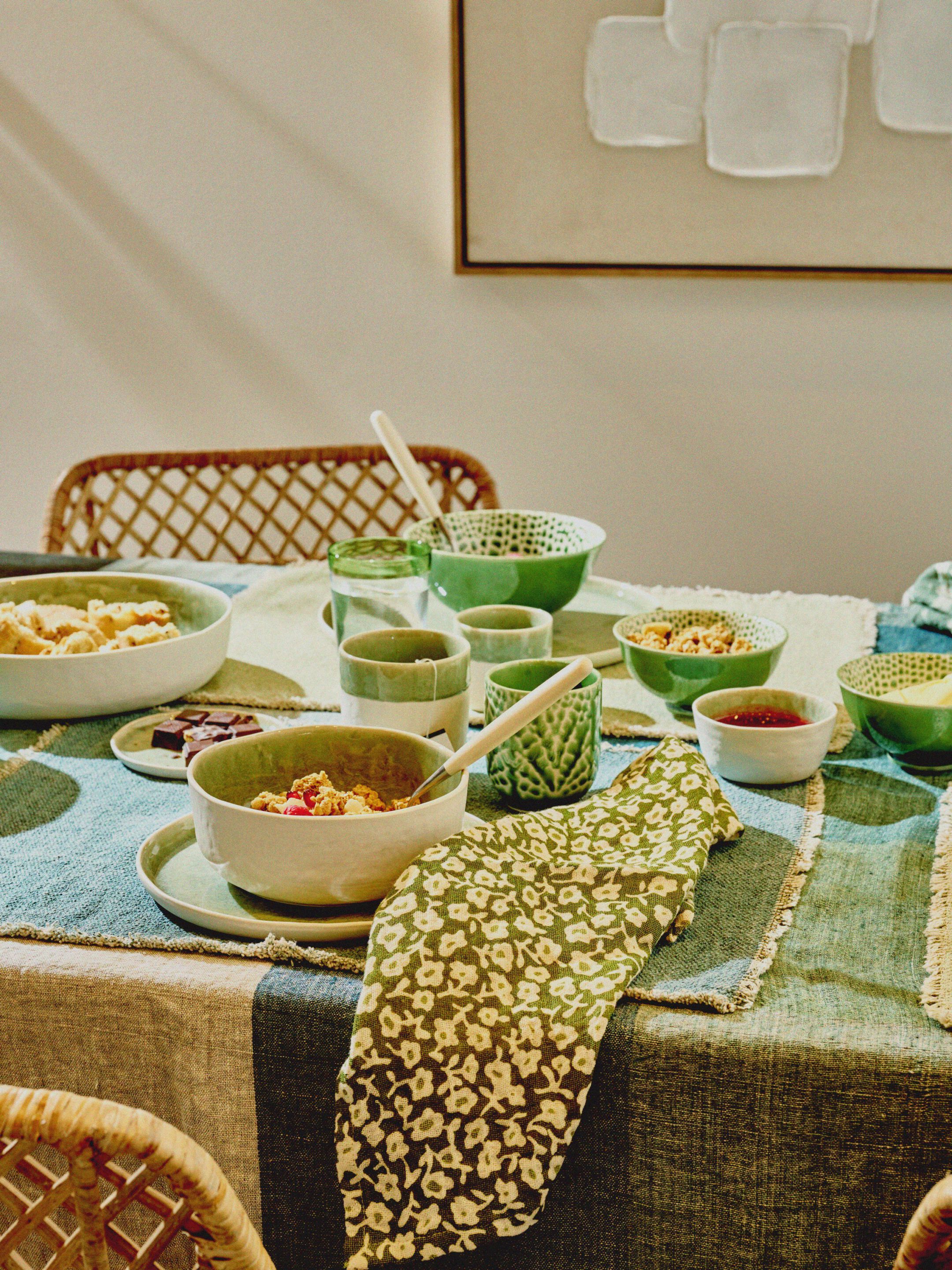 Керамическая круглая десертная тарелка POMAX Спиро ARCH-00126382 - Вид №21