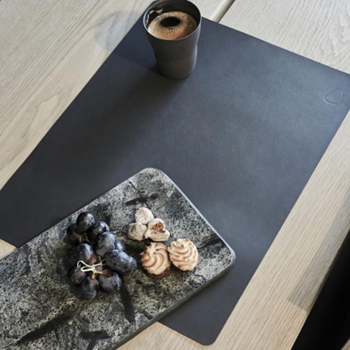 982200 DOUBLE BULL black /  brown подстановочная салфетка прямоугольная 35x45 см, толщина 2мм;LIND DNA - Вид №1