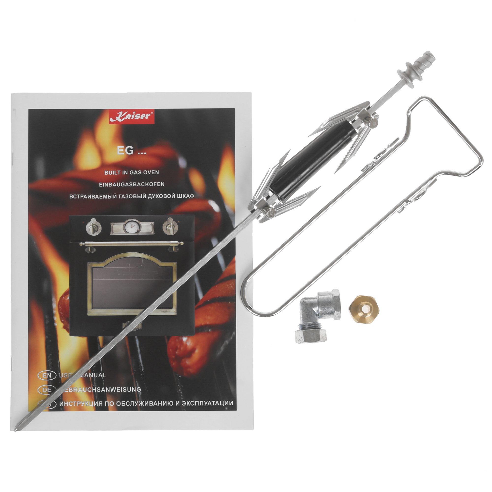 8184148 Газовый духовой шкаф Kaiser EG 6374 W STDN-0079661 - Вид №8