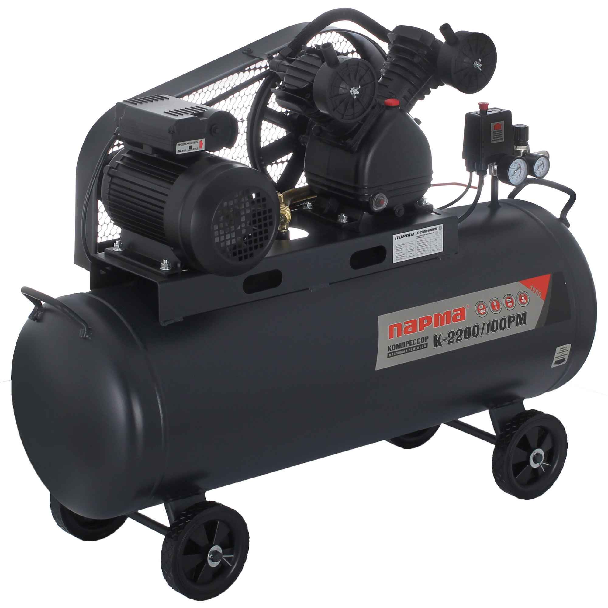 Компрессор поршневой масляный Парма K-2200/100РМ 8192911 STDN-0123419