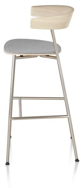 Herman Miller Деревянный табурет со встроенной подушкой Leeway sun-id-1456762 - Вид №2