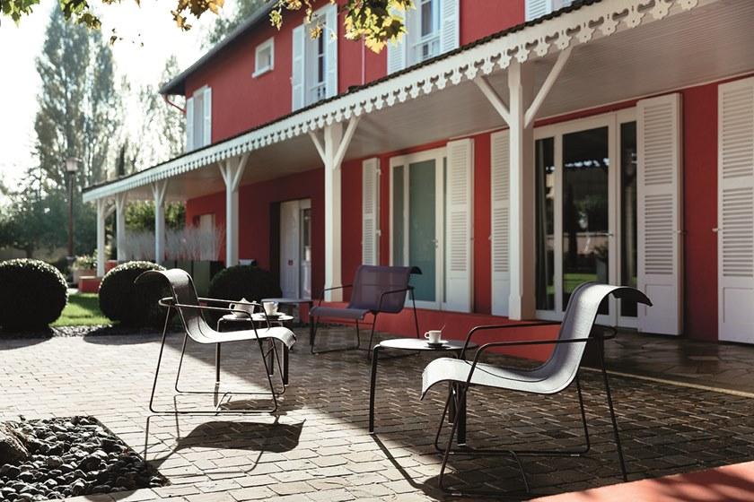 Fermob Садовое кресло из стали с подлокотниками Ellipse 1370 - Вид №2