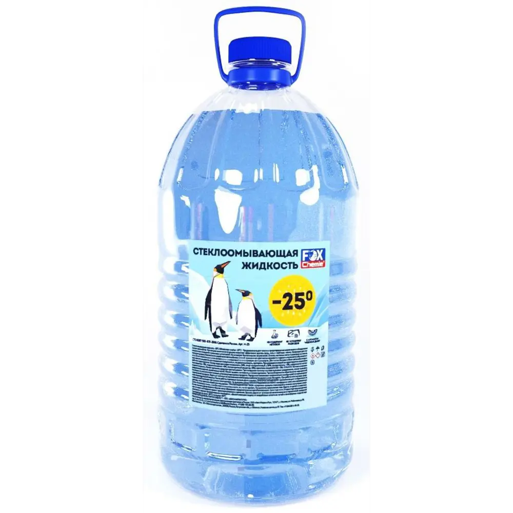 Жидкость стеклоомывающая зимняя без метанола Fox Chemie -25°C 3.78 л STLM-2001336