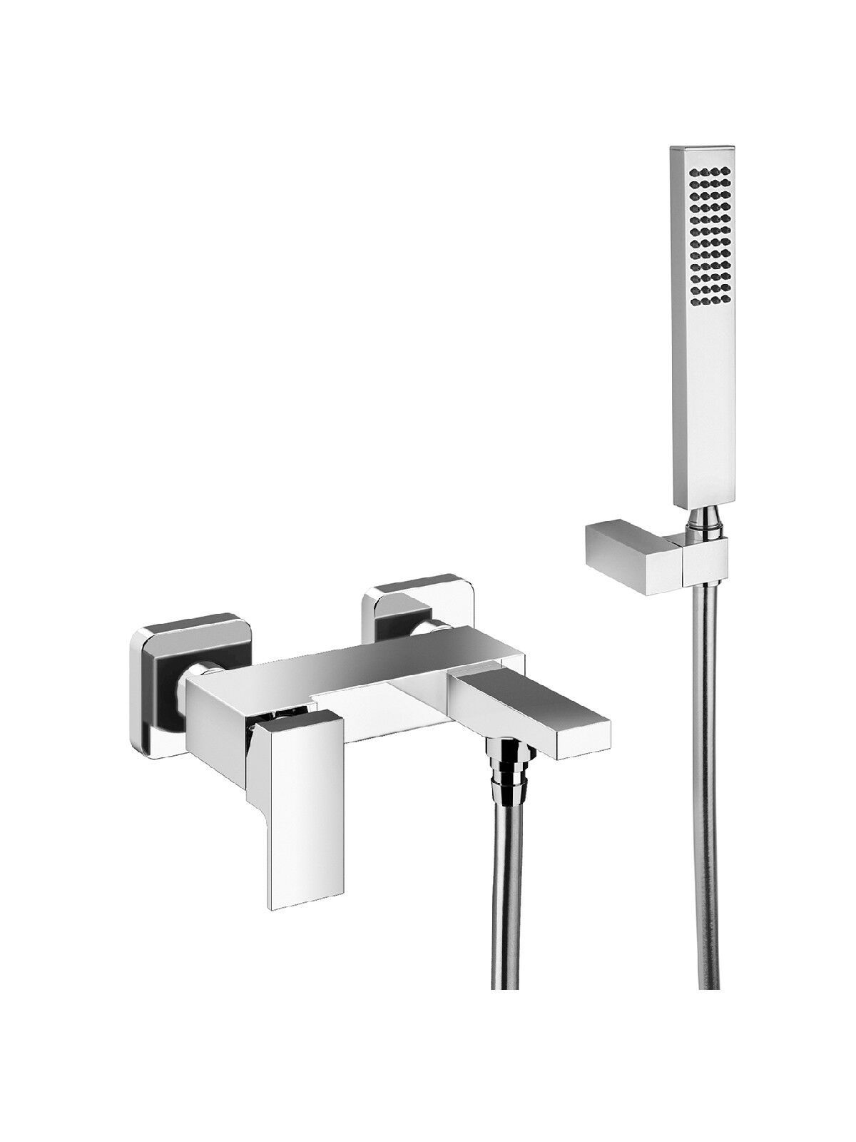 Настенный смеситель для ванны с ручным душем Rubinetterie Frattini Vita Due ARCH-00128376 - Вид №11