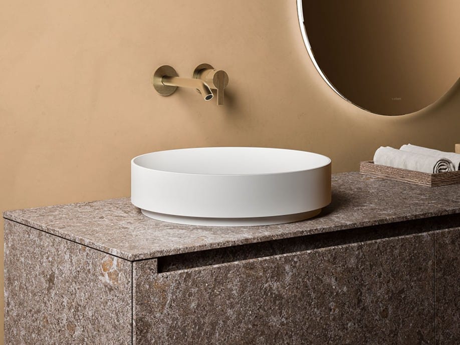 Круглая столешница из твердой поверхности Inbani ARCH-00111889