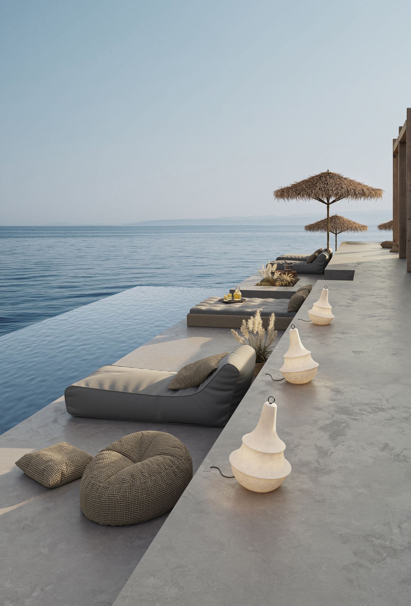 Напольный напольный напольный светильник стеклоткани Karman Lady D ARCH-00023982 - Вид №1