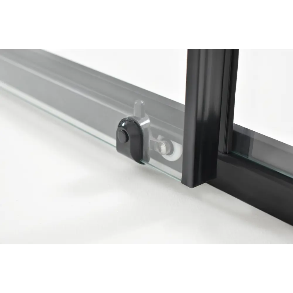 МЕТАКАМ Душевой уголок квадратный 80×80 см с черным профилем и стеклянными створками 89361541 STLM-0968051 - Вид №18