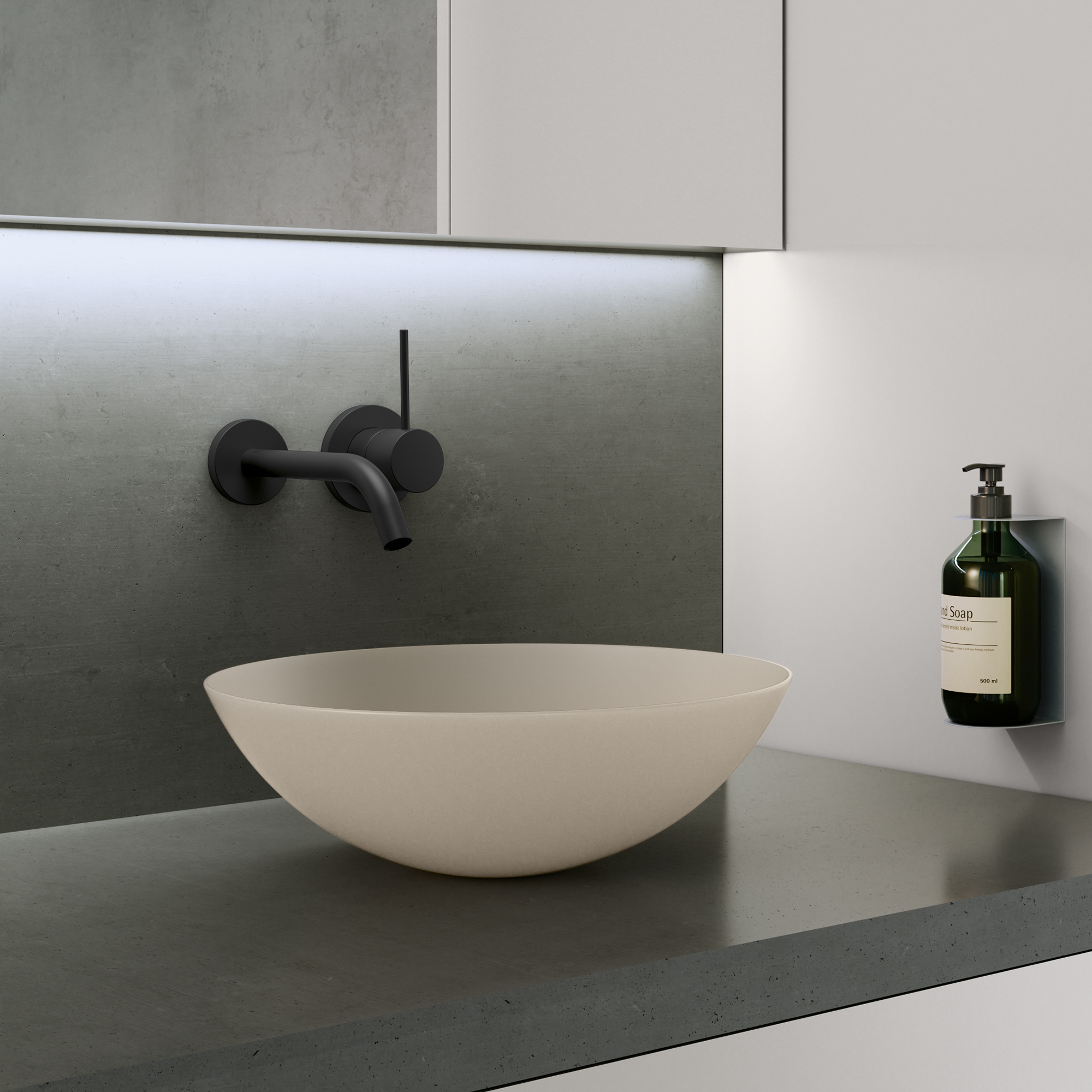 META  SLIM Смеситель для раковины, однорычажный, настенный, без донного клапана - Хром 36861662-00 DornBracht  - Вид №1