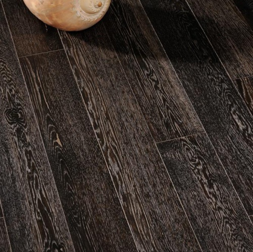 Массивная доска Coswick Вековые традиции Терра Дуб Рустик с брашью (Текстурированная) 300…1845х127 мм 11034248 - Вид №3