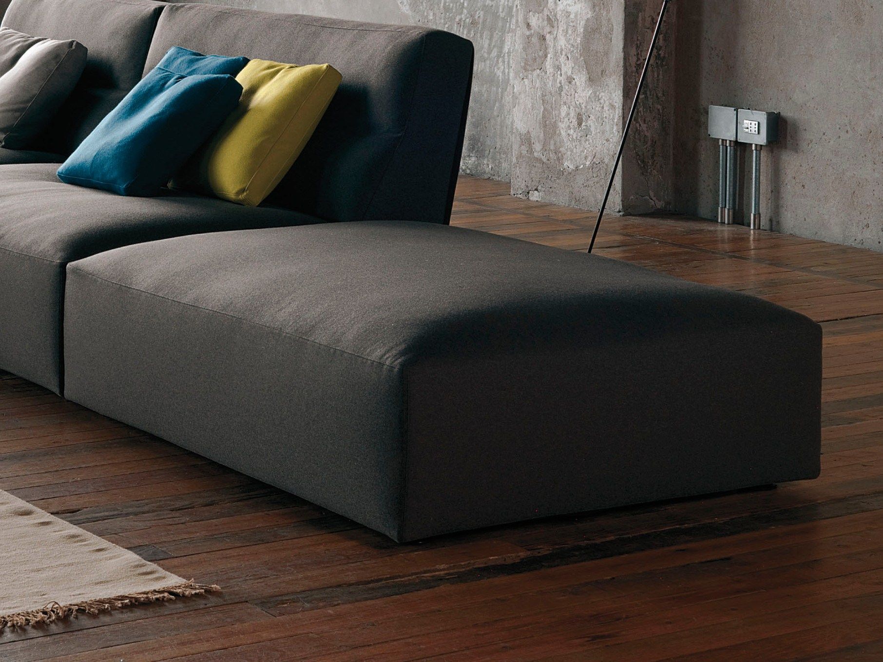 Съемный пуф из ткани Verzelloni ARCH-00144660 - Вид №1