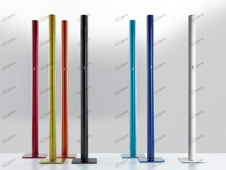 Artemide Торшер из алюминия отраженного света с диммером Ilio sun-id-1423393