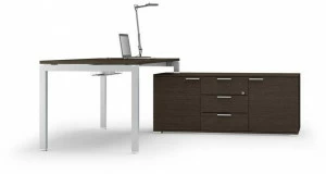 Bralco Модульный стол со встроенной полкой с системой управления кабелями Gate