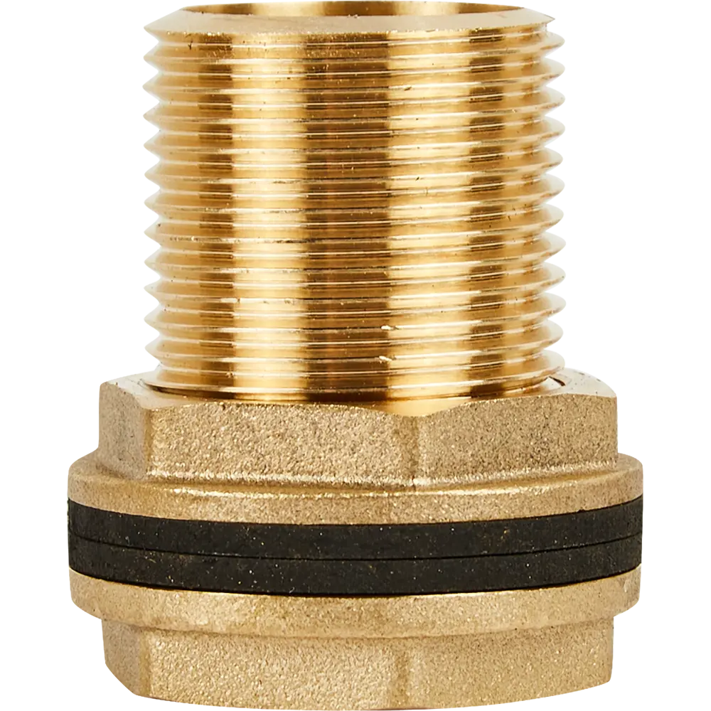 Штуцер для бочки BOUTTE 3/4" латунный с наружной резьбой 87271024 STLM-0953458 - Вид №3