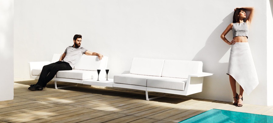 001539 Диван со столиком Vondom Flat - Вид №2