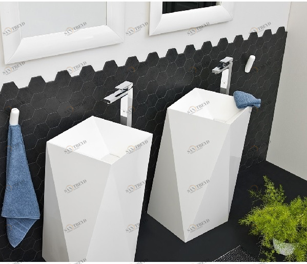 OSL008 Накладная раковина на столешницу  квадратная ArtCeram 