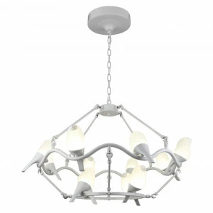 Подвесная светодиодная люстра Divinare 9656/03 SP-12 DIVINARE ДИЗАЙНЕРСКИЕ 187703 Белый