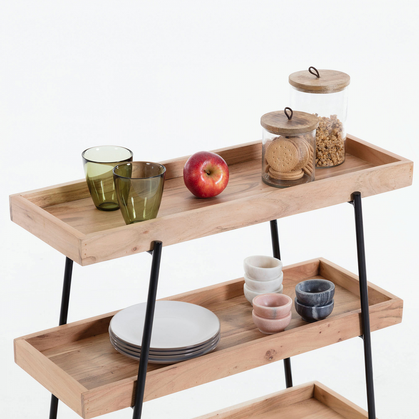 071787 Стеллаж Balia 72x88 акация La Forma Basi 