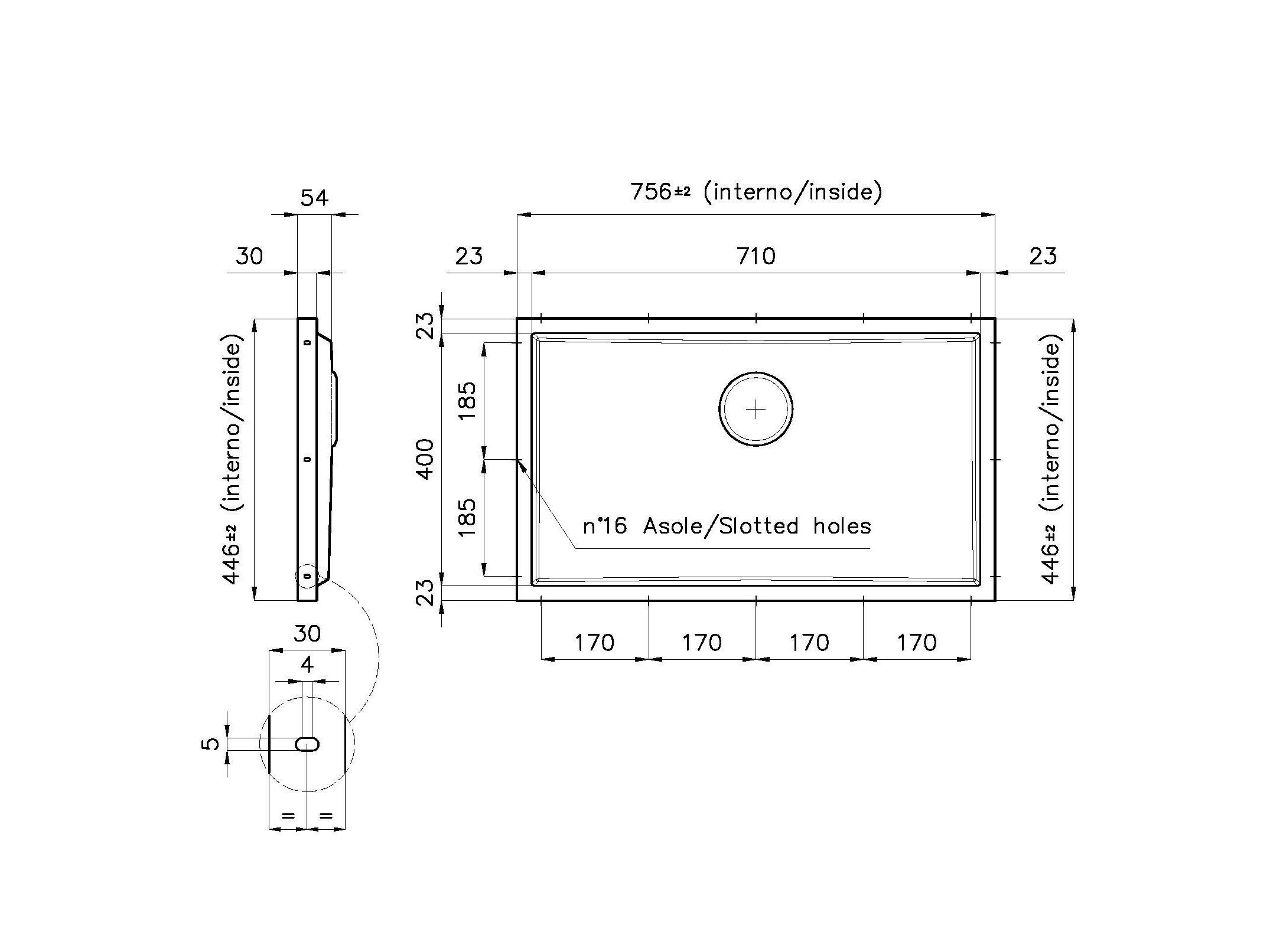 Раковина из нержавеющей стали Foster Phantom ARCH-00141625 - Вид №2