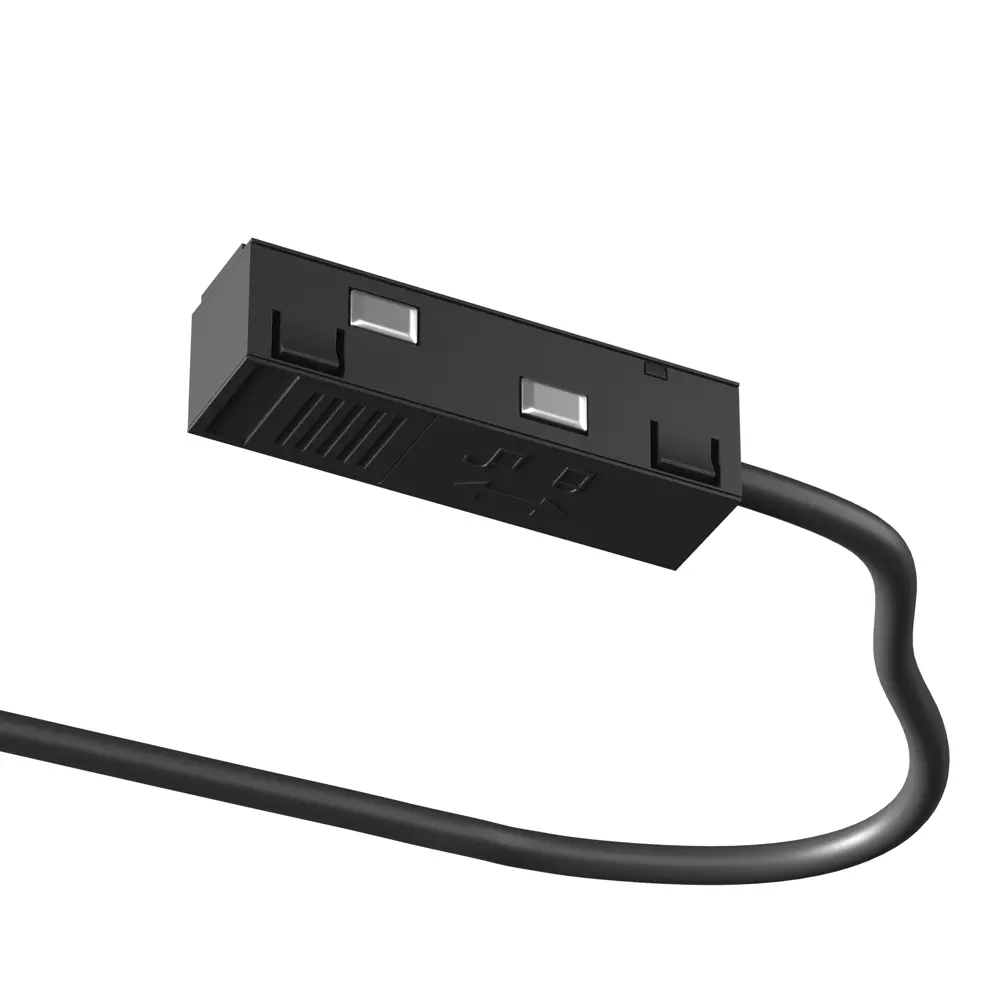 Ввод питания для шинопровода Voltega цвет черный STLM-2141870