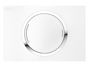 421850 MEPA  Смыв унитаза Кнопка смыва MEPAzero, технология двойного смыва белый