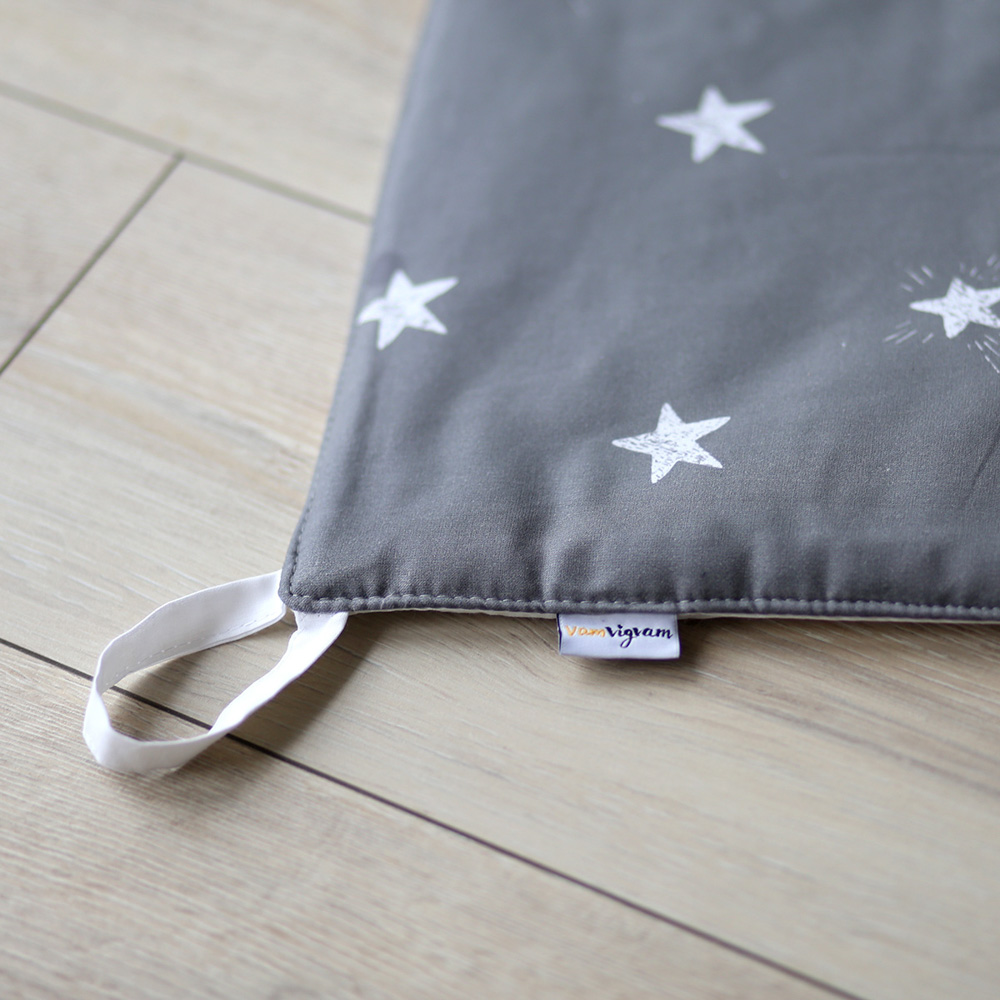 Игровой коврик для вигвама Звездопад VAMVIGVAM ЗВЕЗДОПАД 281604 Серый Santreyd  - Вид №1