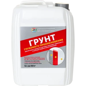 Грунтовка универсальная Jobi с индикатором 5 л