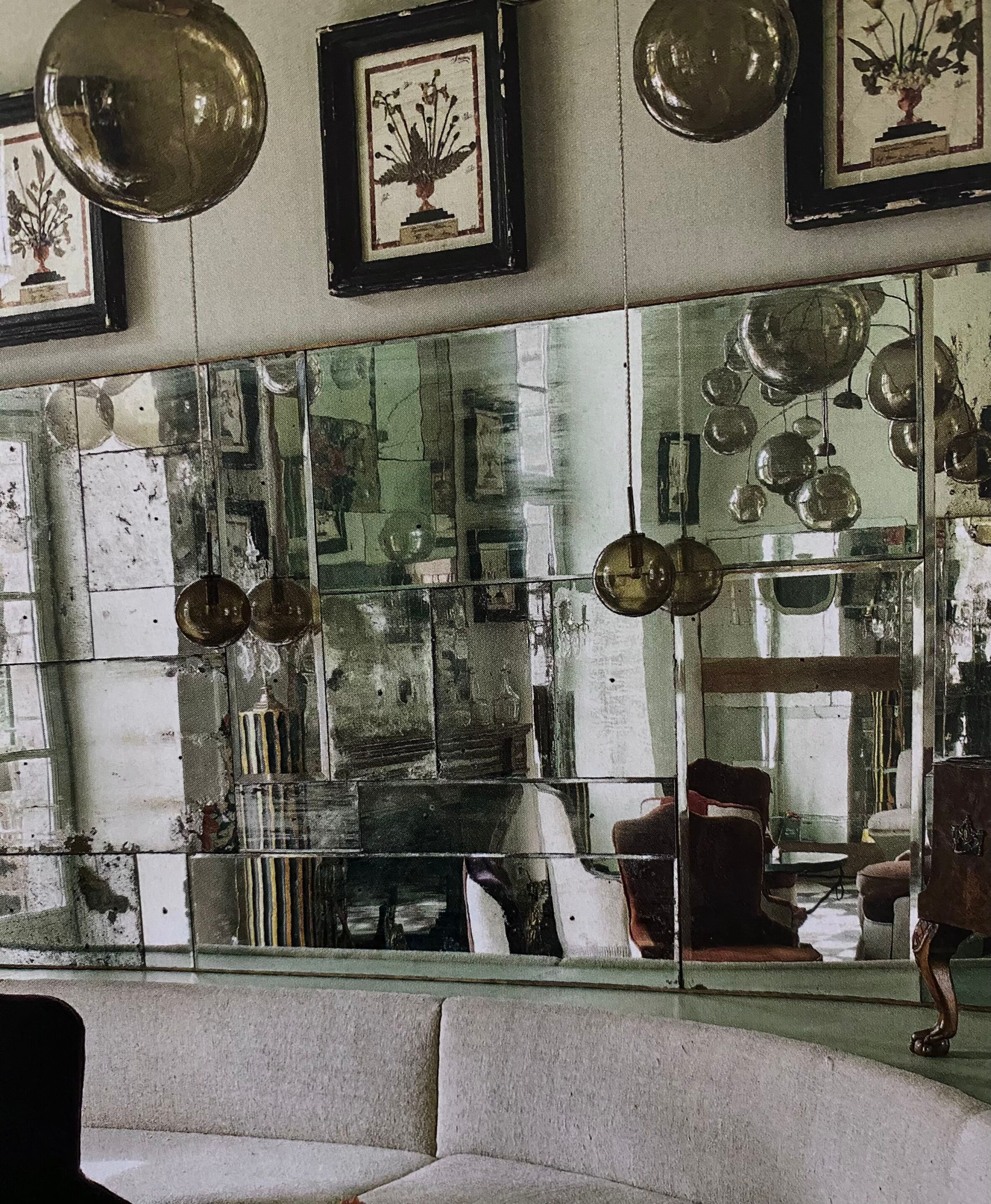 Прямоугольное настенное зеркало Jover+Valls PATCHWORK ARCH-00038015 - Вид №39