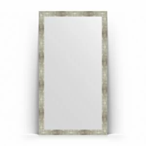 BY 6024 Зеркало напольное в багетной раме - алюминий 90 mm EVOFORM Definite floor