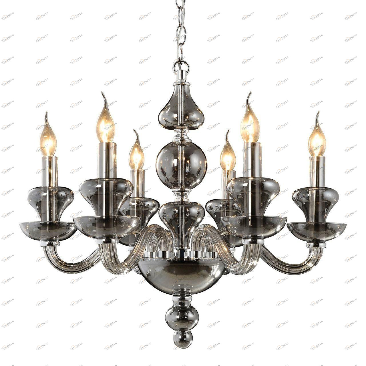 Подвесная люстра Omnilux Piane OML-86103-06 OMNILUX ДИЗАЙНЕРСКИЕ, PIANE 220283 Дуб 