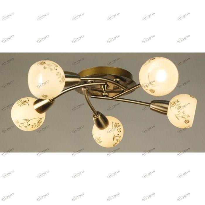 Потолочная люстра Citilux Соната CL520153 CITILUX СОНАТА БРОНЗА 182445 Белый 