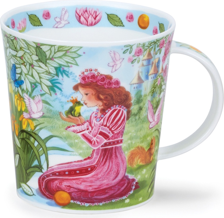 10632225 Dunoon Кружка Dunoon "Принц-лягушка.Братья Гримм" 320мл Фарфор костяной 