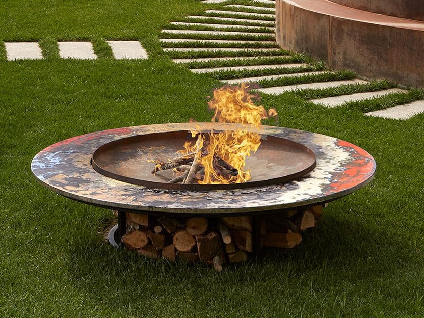 Жаровня из фаянса и нержавеющей стали DOMIZIANI BRACIERE ARCH-00073010