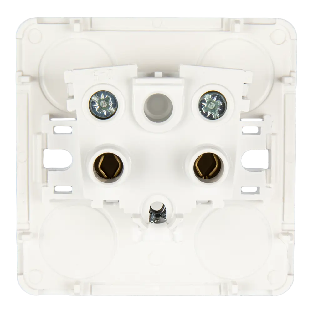 Розетка накладная SYSTEME ELECTRIC Этюд белая для открытого монтажа 11301108 STLM-0001177 - Вид №3