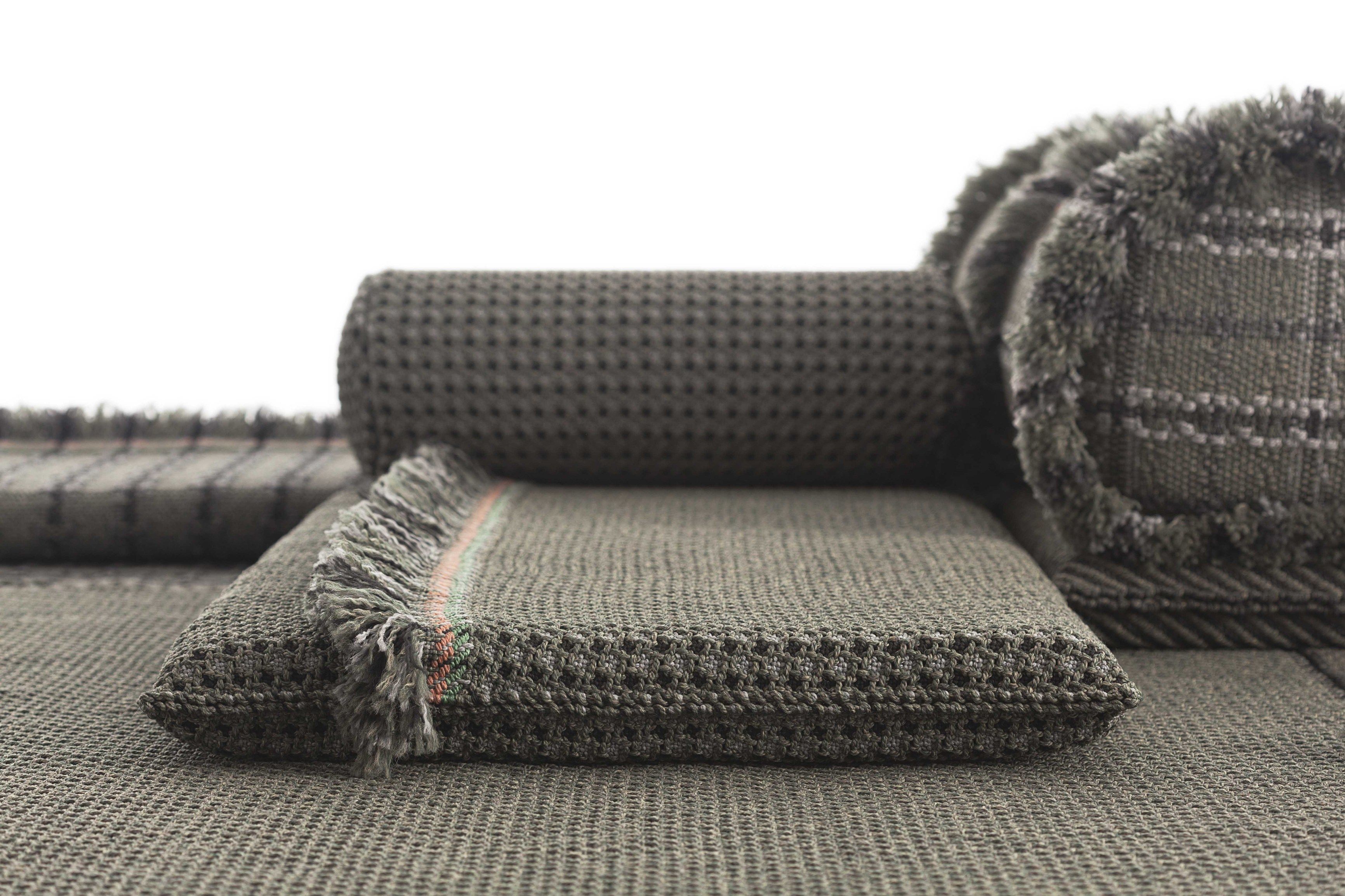 Наружная полипропиленовая цилиндрическая подушка с рисунком GAN Garden Layers ARCH-00006659 - Вид №3