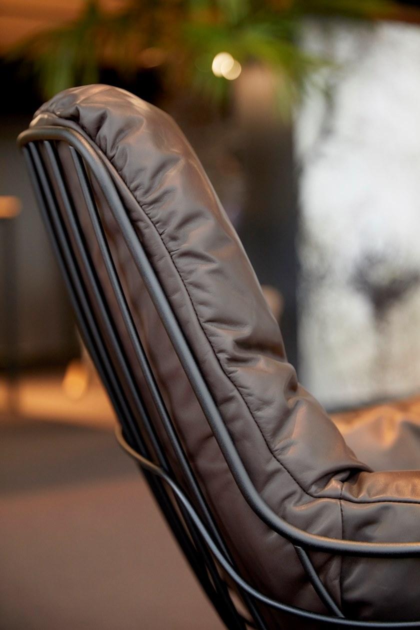 Freifrau Кресло-качалка, обитое кожей, с подлокотниками Leyasol sun-id-1400779 - Вид №4