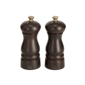 Мельницы деревянные для перца и соли шоколад 13 см Clermont PEUGEOT ДИЗАЙНЕРСКИЕ 00-3951996 Коричневый