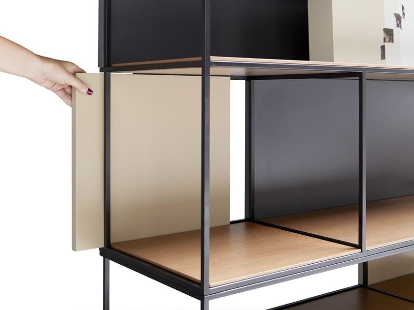 José Martínez Medina Модульный открытый книжный шкаф Blacktone sun-id-1387919 - Вид №2