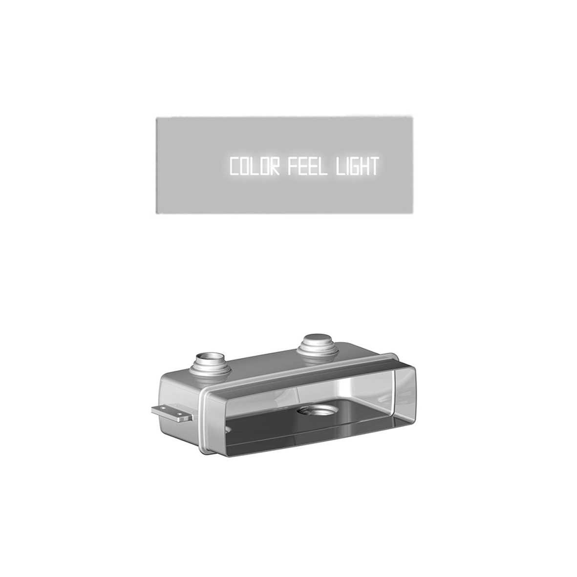 K101  панель управленияопционально 3 кнопки с подсветкой для функций: Свет, Цвет, Ощущение встроенная часть в комплекте Fantini Rubinetti ACQUAFIT