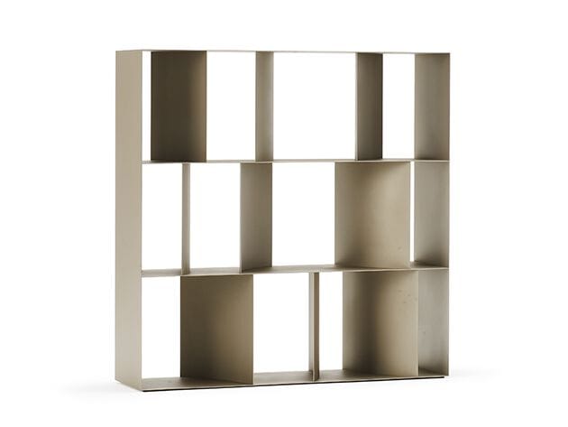 Самонесущий книжный шкаф из нержавеющей стали Cattelan italia NAUTILUS ARCH-00043332