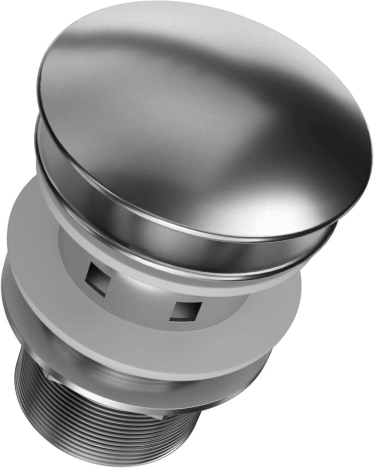 A858-S Слив для раковины из нержавеющей стали с прямым сливом