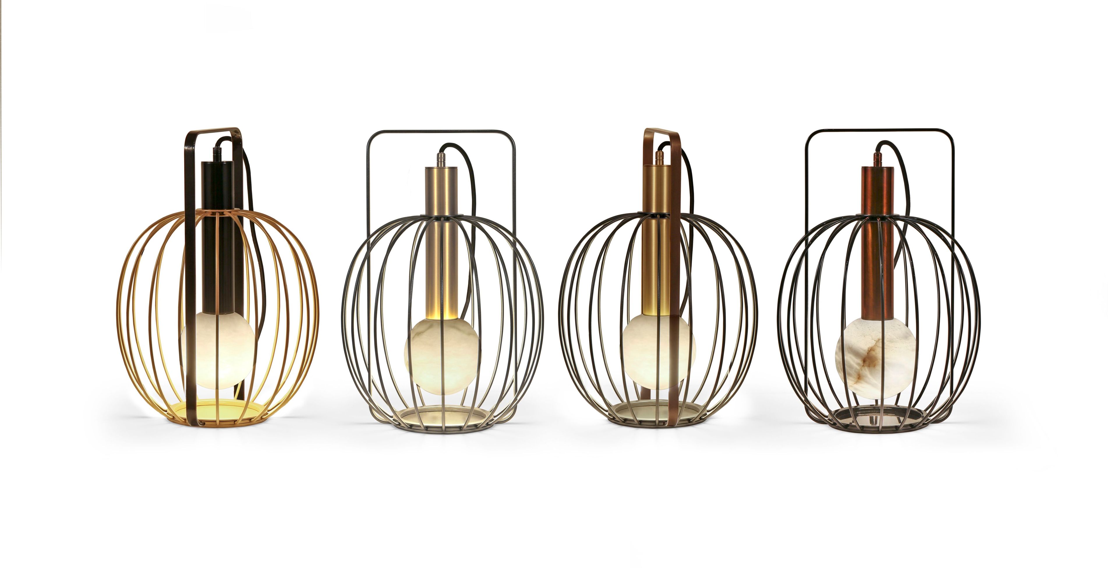 Металлическая светодиодная настольная лампа Borzalino ARCH-00082605 - Вид №7