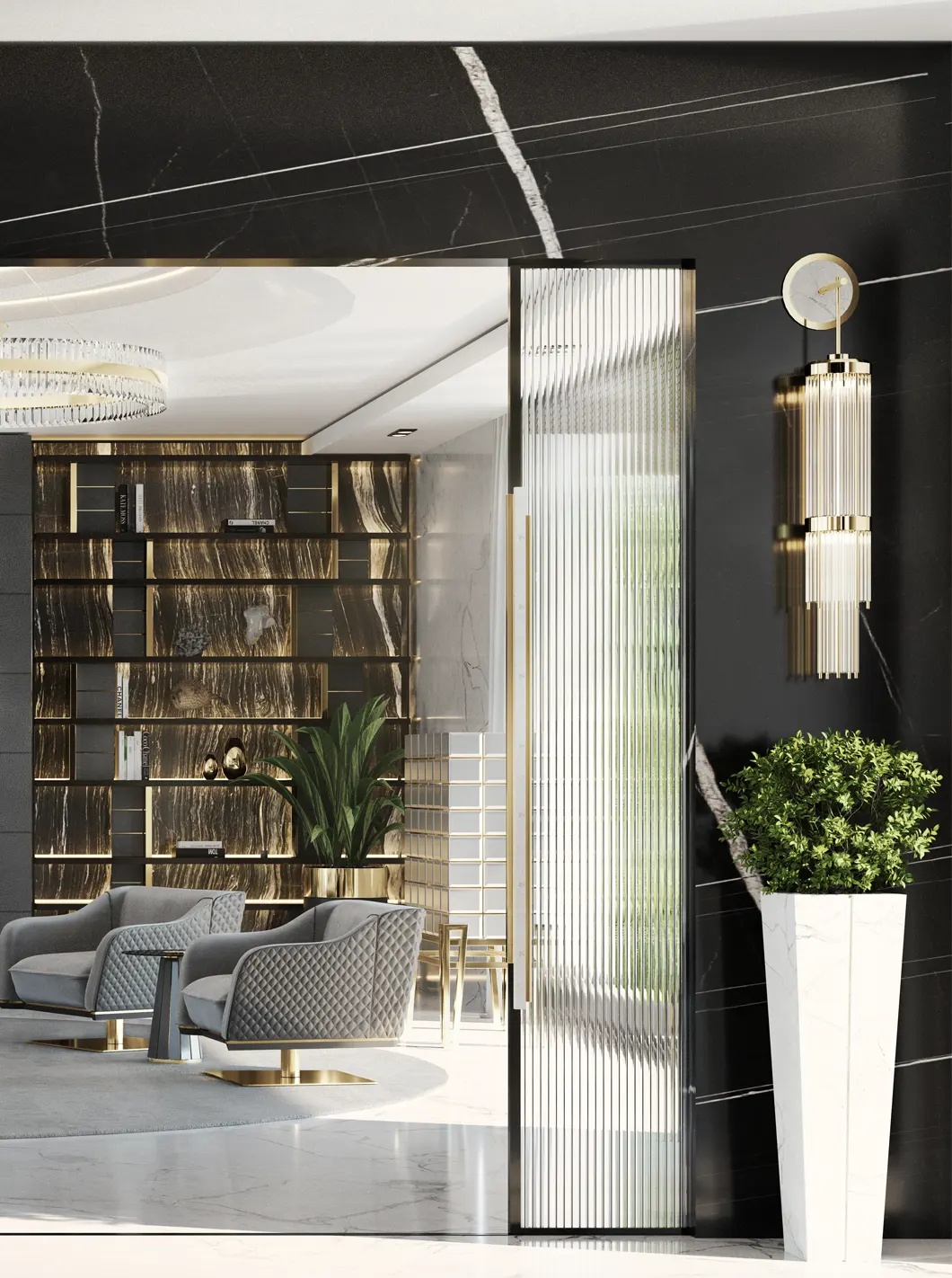 II Настенный светильник LUXXU Pharo 182 - Вид №5