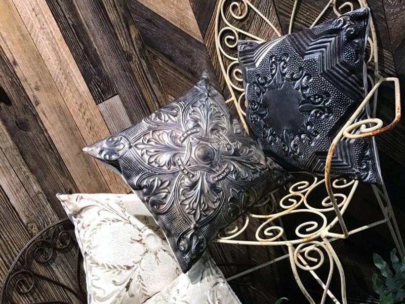 Koziel Квадратная подушка из полиэстера Tin tiles sun-id-1422961 - Вид №1