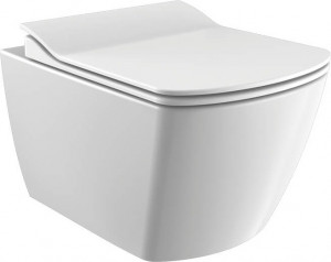 EG321-00CB00E-0000 ELEGANT Унитаз подвесной безободковый с биде Creavit Elegant