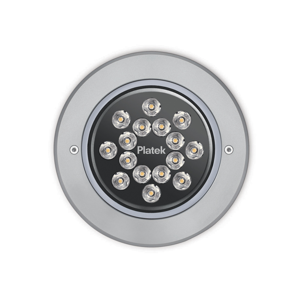 8381403 Встраиваемый в пешеходный пол Platek MEDIO FULL INOX  MEDIO FULL INOX - 16 LED RGBW 28° 