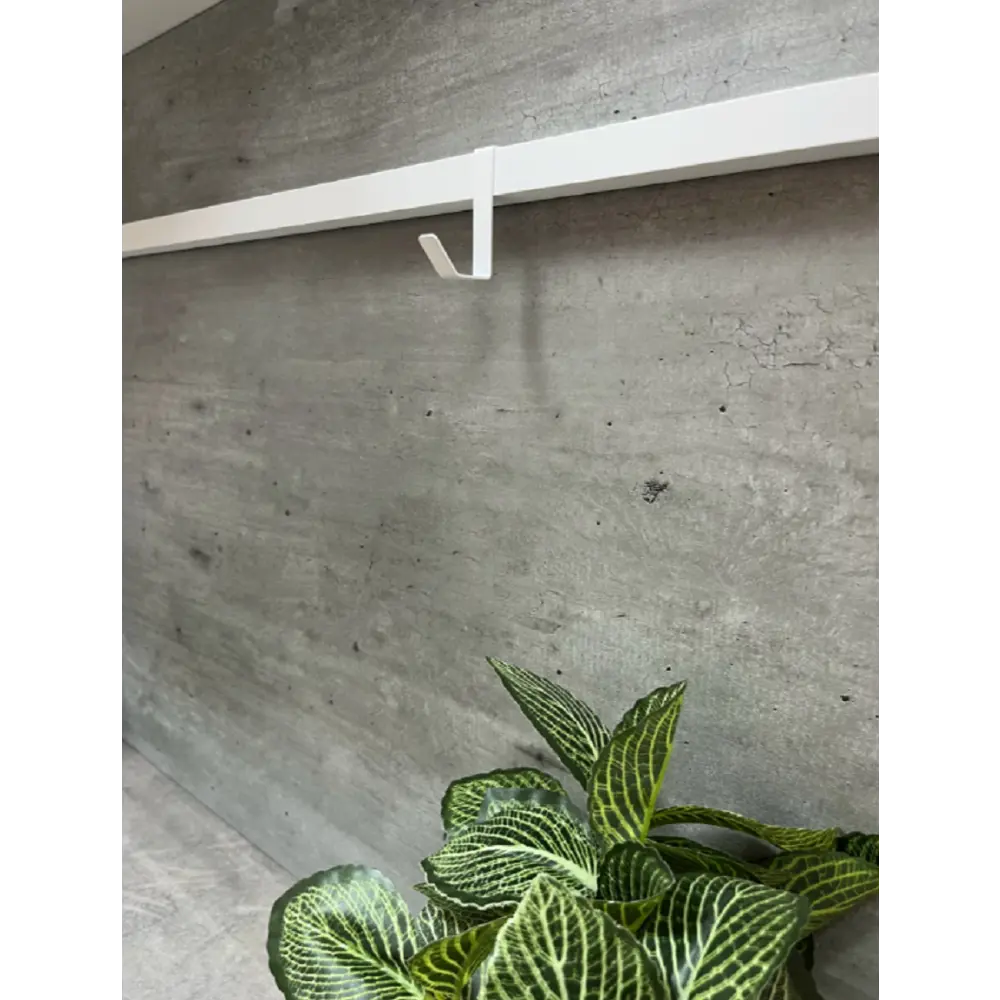 88907144 Рейлинг с заглушками Delinia 610x18 мм алюминий цвет белый STLM-0863155  - Вид №2