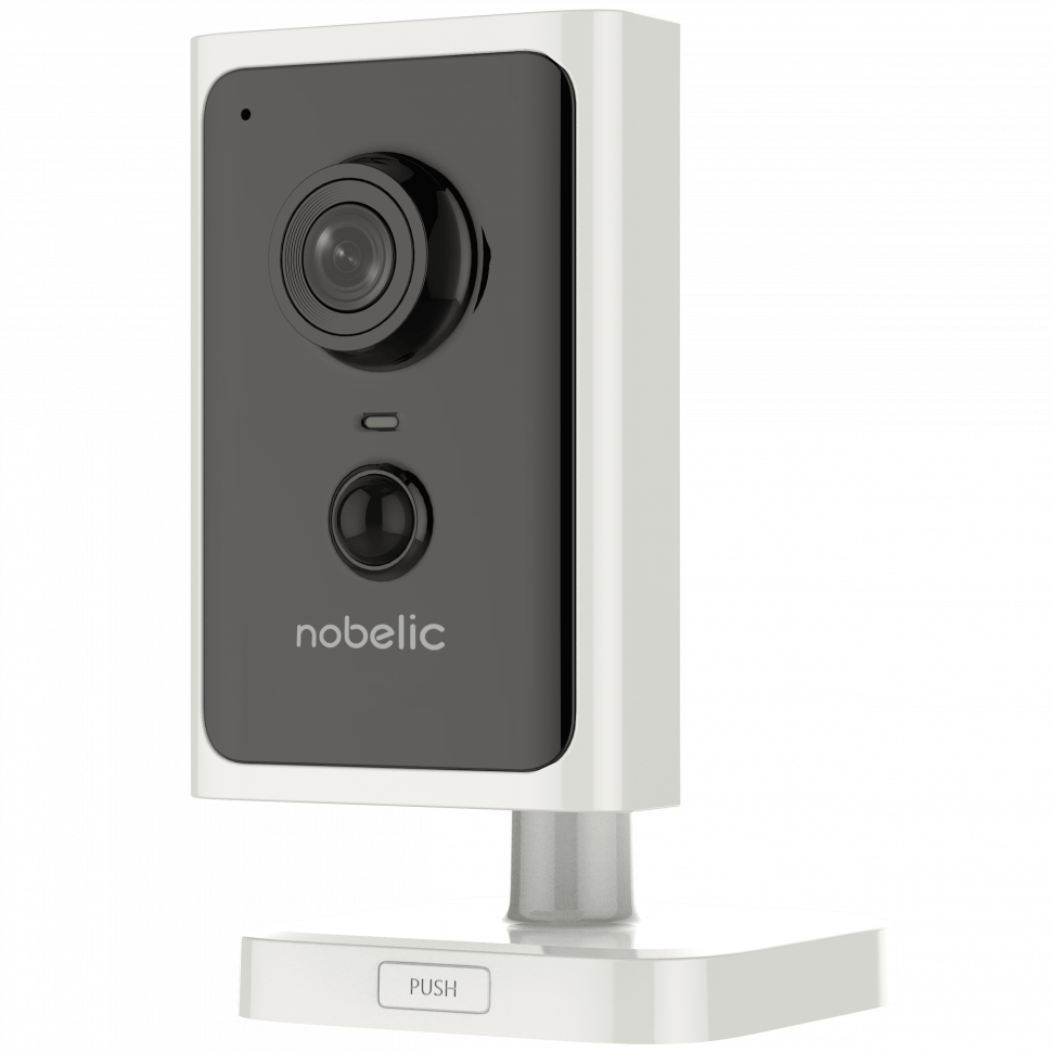 NBLC-1210F-WMSD/P 2 мп облачная wi-fi камера в красивой упаковке кмоп-матрица 1/2.7 progressive scan сжатие h.265/mjpeg/h.264/h.264+ день/ночь с механическим ик-фильтром ик-подсветка 10м видео с разрешением 1920?1080@25к/с 0.01лк@f1.2 объектив 28 мм угол Santreyd  - Вид №1