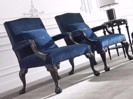 Gianfranco Ferré Home Мягкое кресло Pony с подлокотниками Paul sun-id-1438970 - Вид №1